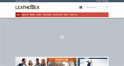 Desktop Screenshot of leatherex.com